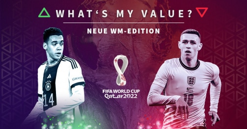 © imago/(Site notre blog d'information) - Test your knowledge of the market now on What's My Value? in the World Cup version (link to the game)